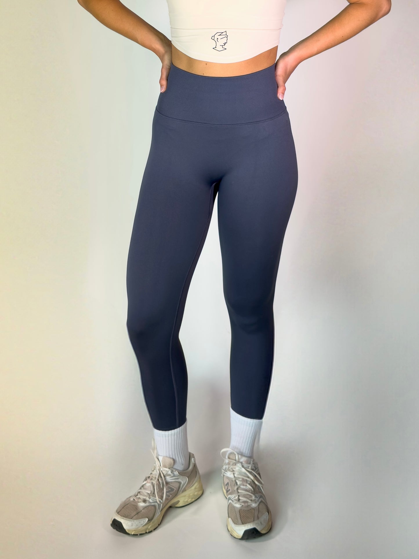 High Waist Pajkice s scrunchyjem