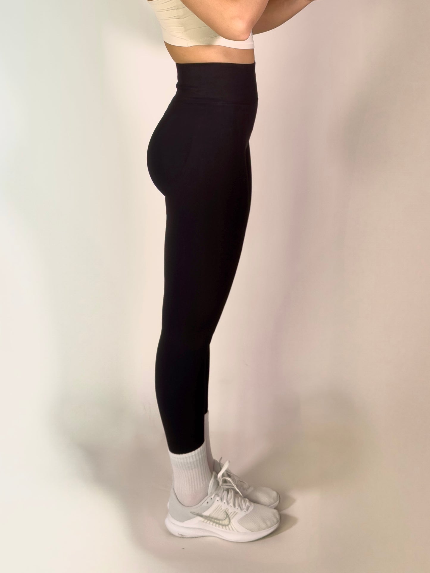 High Waist Pajkice s scrunchyjem